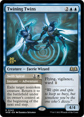 Twining Twins // Swift Spiral (Promo Pack) [Wilds of Eldraine Promos] | Sanctuary Gaming