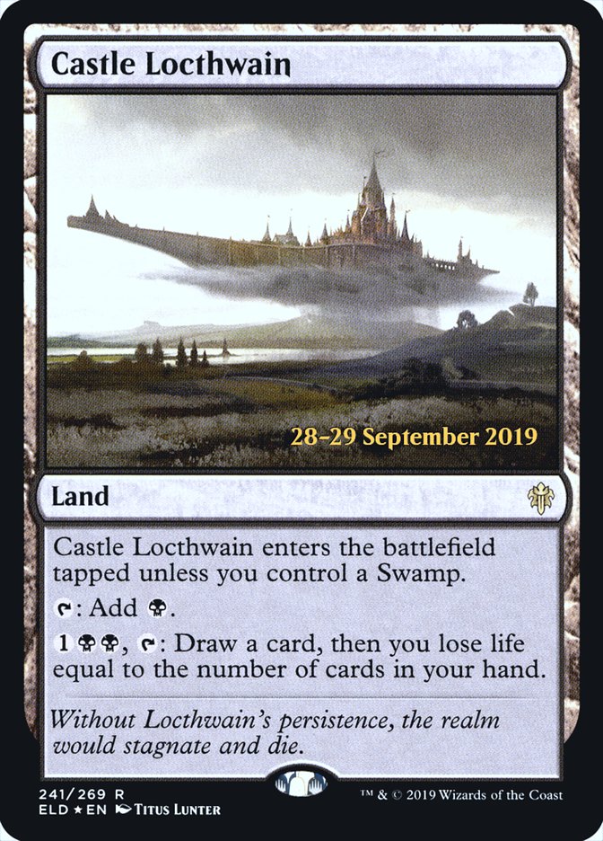 Castle Locthwain  [Throne of Eldraine Prerelease Promos] | Sanctuary Gaming