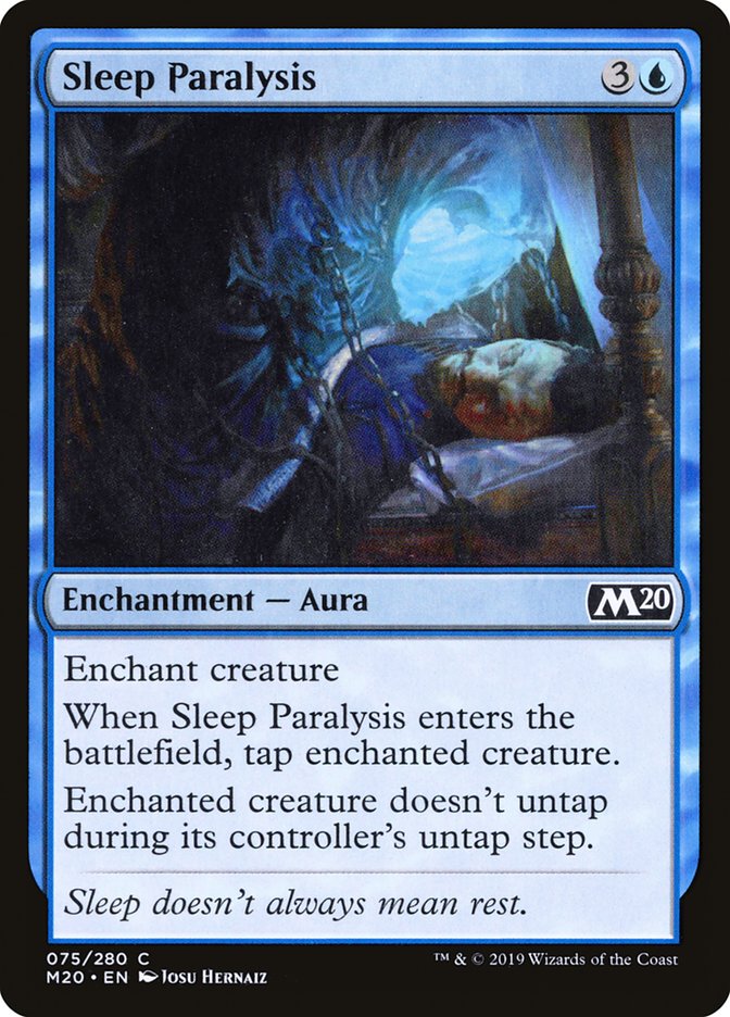 Sleep Paralysis [Core Set 2020] | Sanctuary Gaming