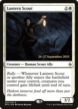 Lantern Scout [Battle for Zendikar Promos] | Sanctuary Gaming