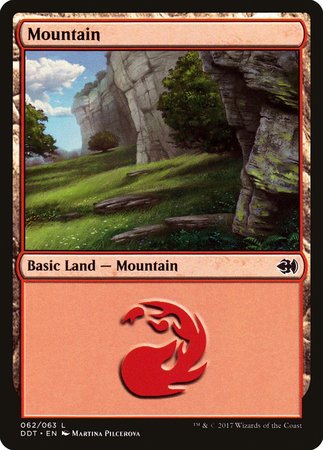 Mountain (62) [Duel Decks: Merfolk vs. Goblins] | Sanctuary Gaming