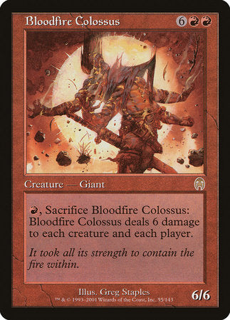 Bloodfire Colossus [Apocalypse] | Sanctuary Gaming