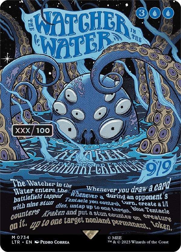The Watcher in the Water (Borderless Poster) (Serialized) [The Lord of the Rings: Tales of Middle-Earth] | Sanctuary Gaming