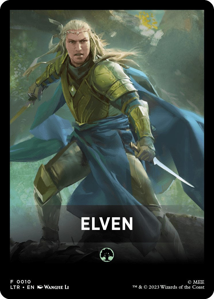 Elven Theme Card [The Lord of the Rings: Tales of Middle-Earth] | Sanctuary Gaming