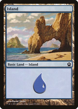 Island (237) [Theros] | Sanctuary Gaming