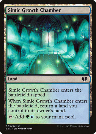 Simic Growth Chamber [Commander 2015] | Sanctuary Gaming