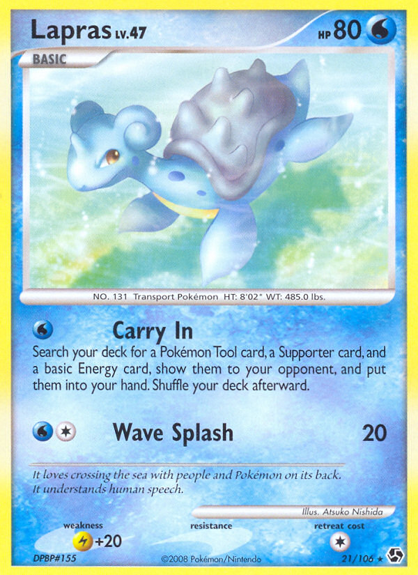 Lapras (21/106) [Diamond & Pearl: Great Encounters] | Sanctuary Gaming