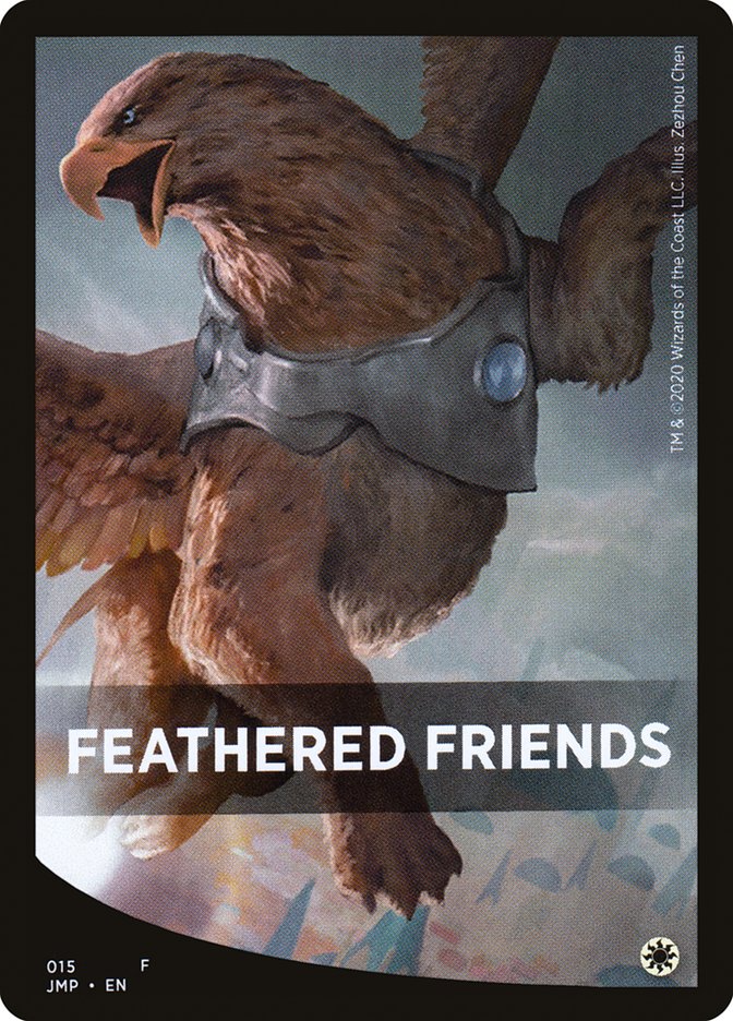 Feathered Friends Theme Card [Jumpstart Front Cards] | Sanctuary Gaming