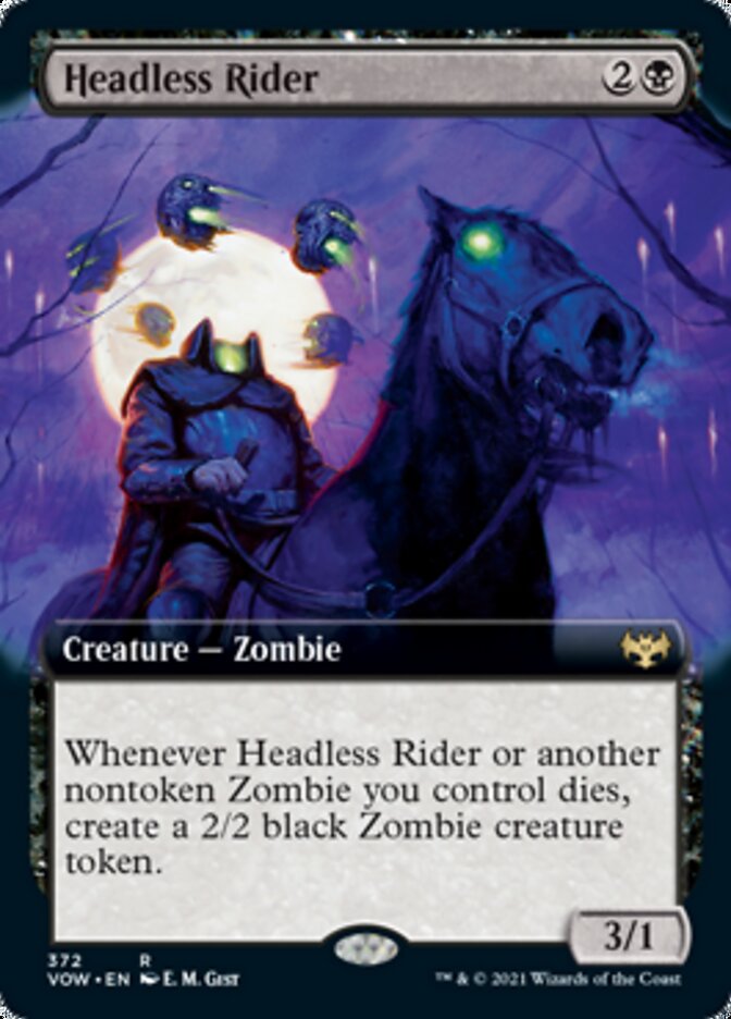 Headless Rider (Extended) [Innistrad: Crimson Vow] | Sanctuary Gaming