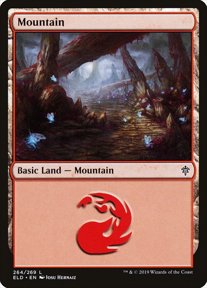 Mountain (264) [Throne of Eldraine] | Sanctuary Gaming