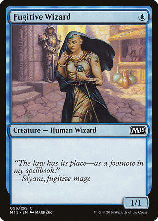 Fugitive Wizard [Magic 2015] | Sanctuary Gaming
