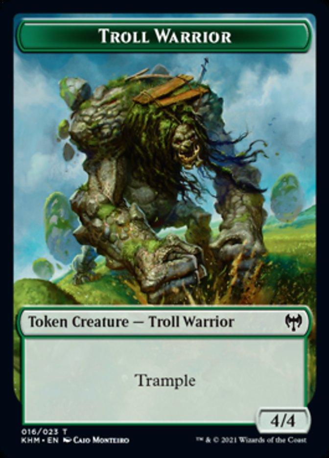 Troll Warrior Token [Kaldheim] | Sanctuary Gaming