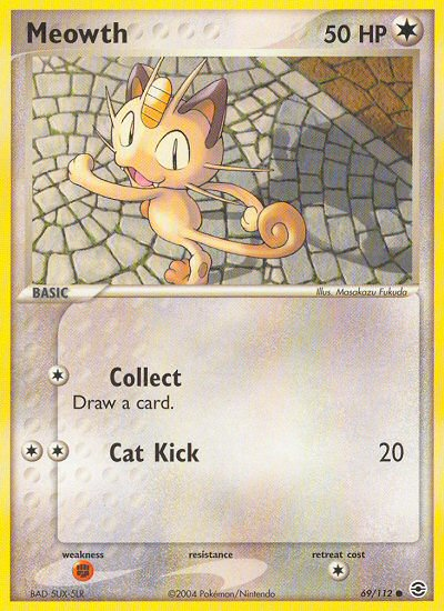 Meowth (69/112) [EX: FireRed & LeafGreen] | Sanctuary Gaming