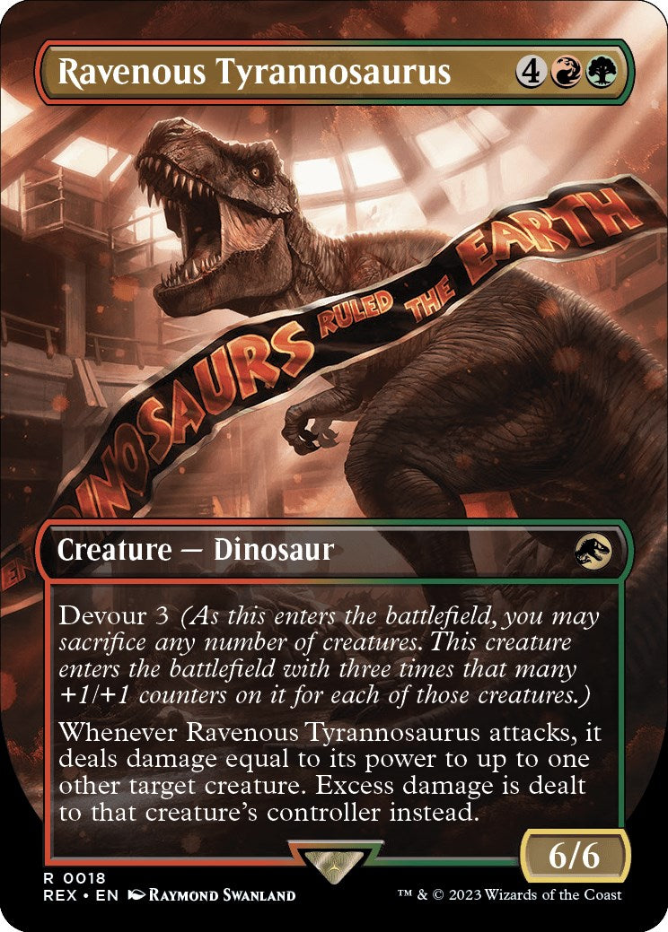 Ravenous Tyrannosaurus (Borderless) [Jurassic World Collection] | Sanctuary Gaming