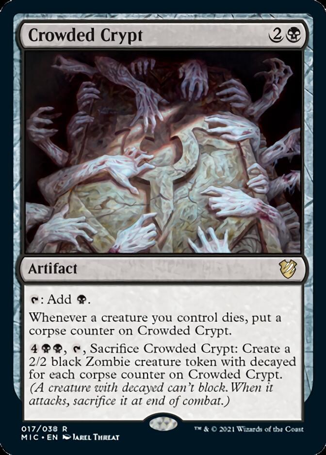 Crowded Crypt [Innistrad: Midnight Hunt Commander] | Sanctuary Gaming