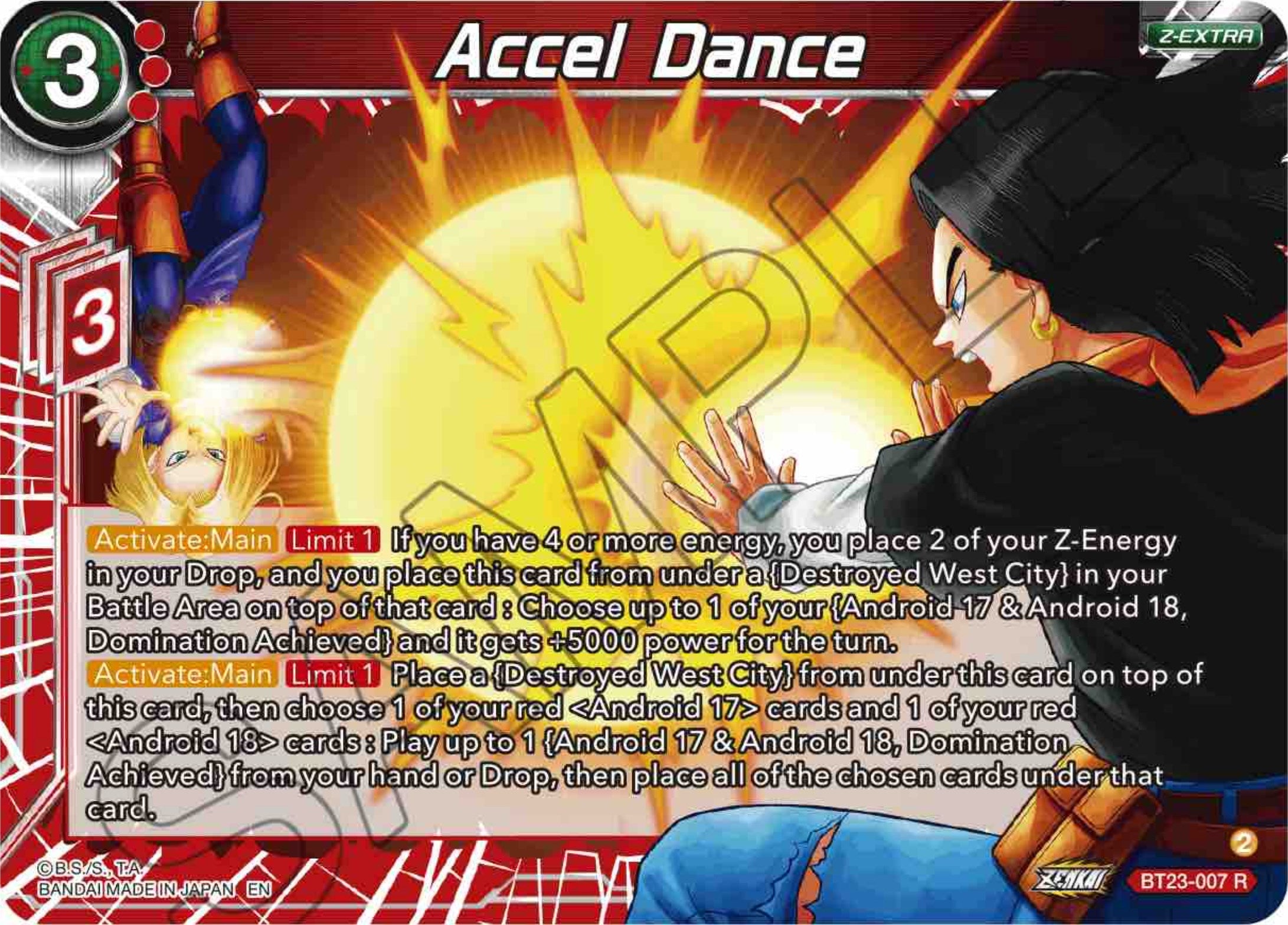 Accel Dance (BT23-007) [Perfect Combination] | Sanctuary Gaming