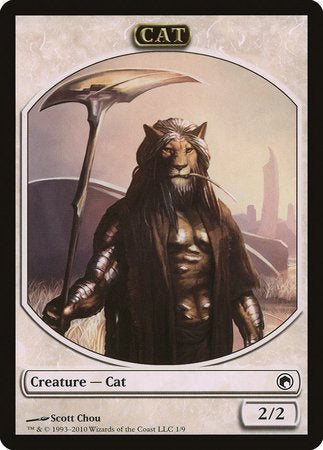 Cat Token [Scars of Mirrodin Tokens] | Sanctuary Gaming