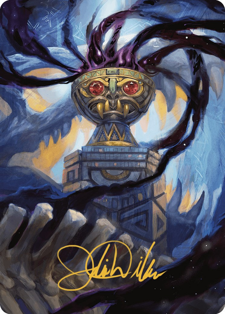 Chalice of the Void Art Card (Gold-Stamped Signature) [The Lost Caverns of Ixalan Art Series] | Sanctuary Gaming