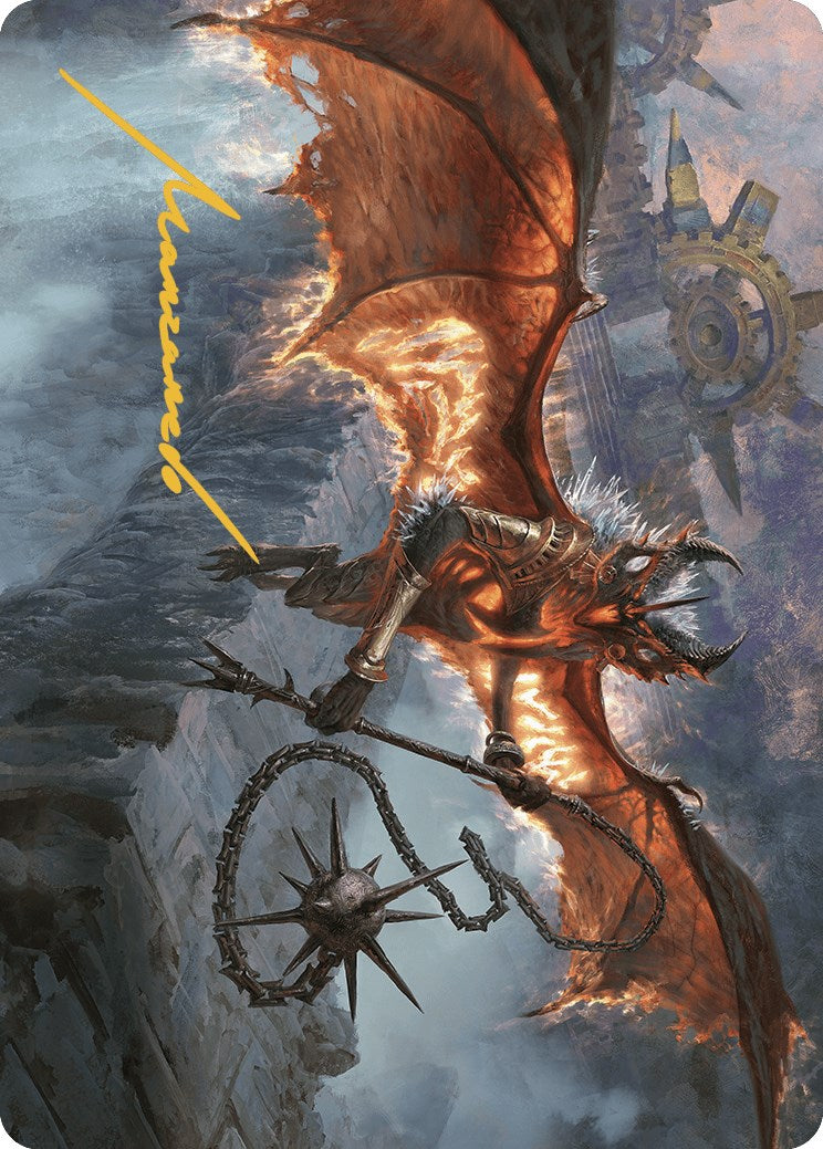 Bloodletter of Aclazotz Art Card (15/81) (Gold-Stamped Signature) [The Lost Caverns of Ixalan Art Series] | Sanctuary Gaming