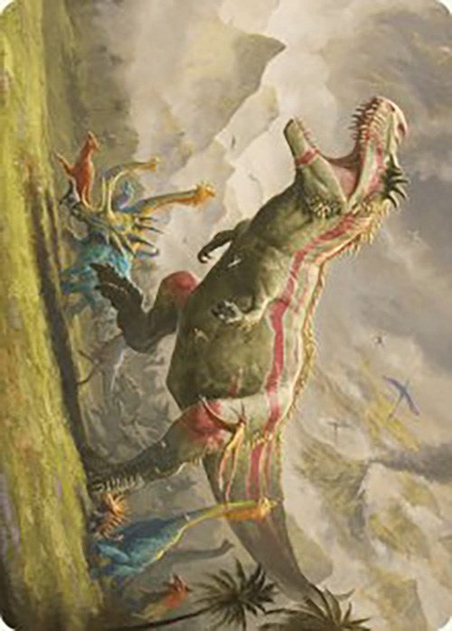 Ghalta, Stampede Tyrant Art Card [The Lost Caverns of Ixalan Art Series] | Sanctuary Gaming