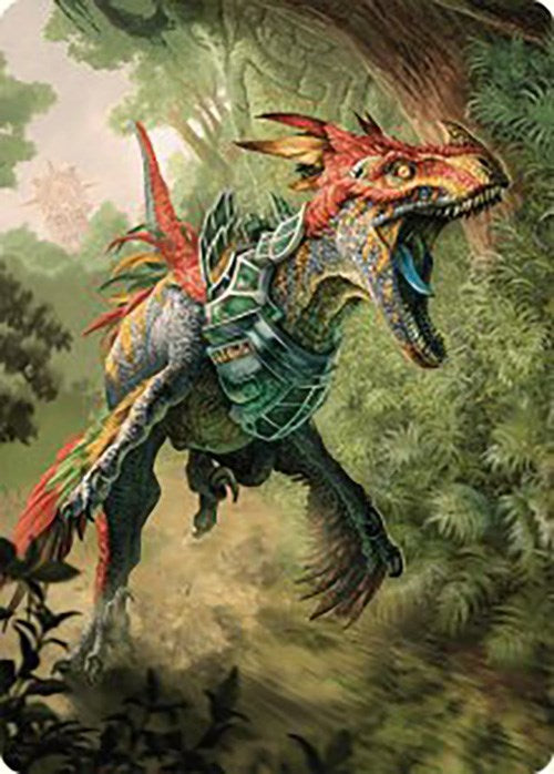 Dinosaur Token Art Card [The Lost Caverns of Ixalan Art Series] | Sanctuary Gaming