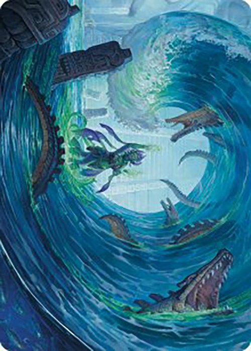 Wave Goodbye Art Card [The Lost Caverns of Ixalan Art Series] | Sanctuary Gaming