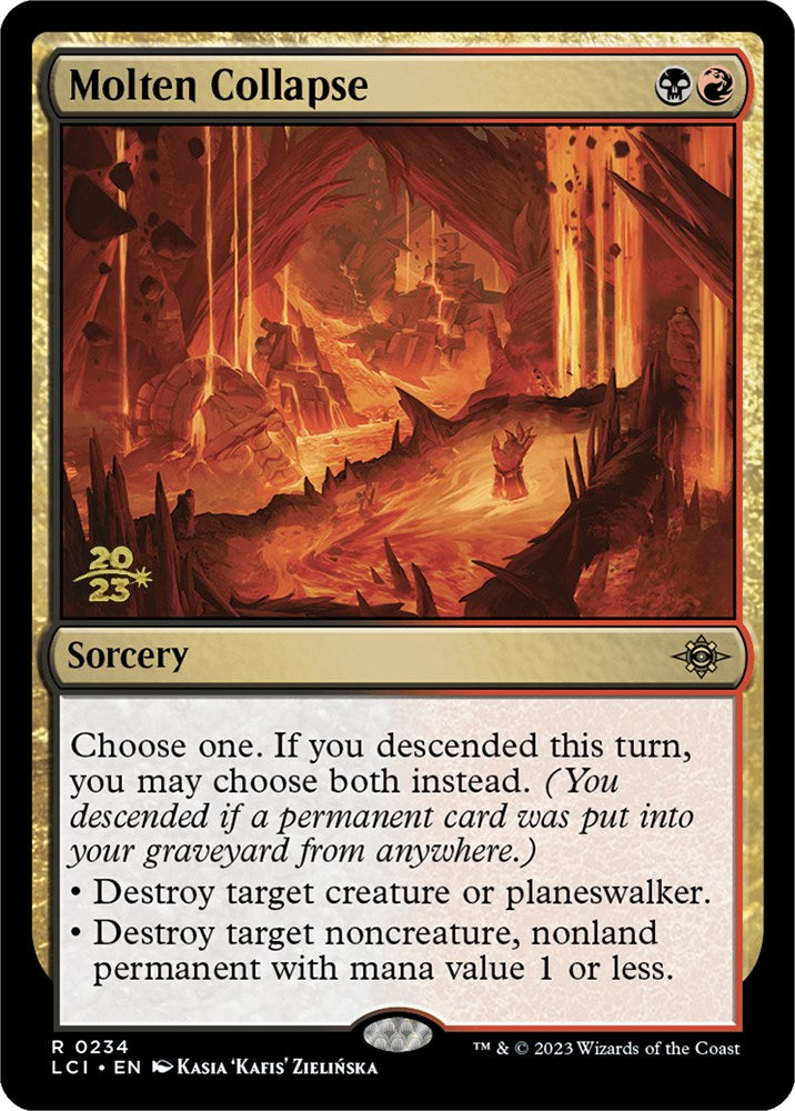 Molten Collapse [The Lost Caverns of Ixalan Prerelease Cards] | Sanctuary Gaming