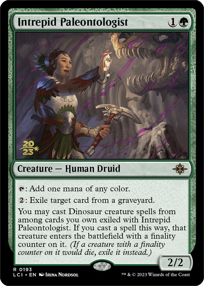 Intrepid Paleontologist [The Lost Caverns of Ixalan Prerelease Cards] | Sanctuary Gaming