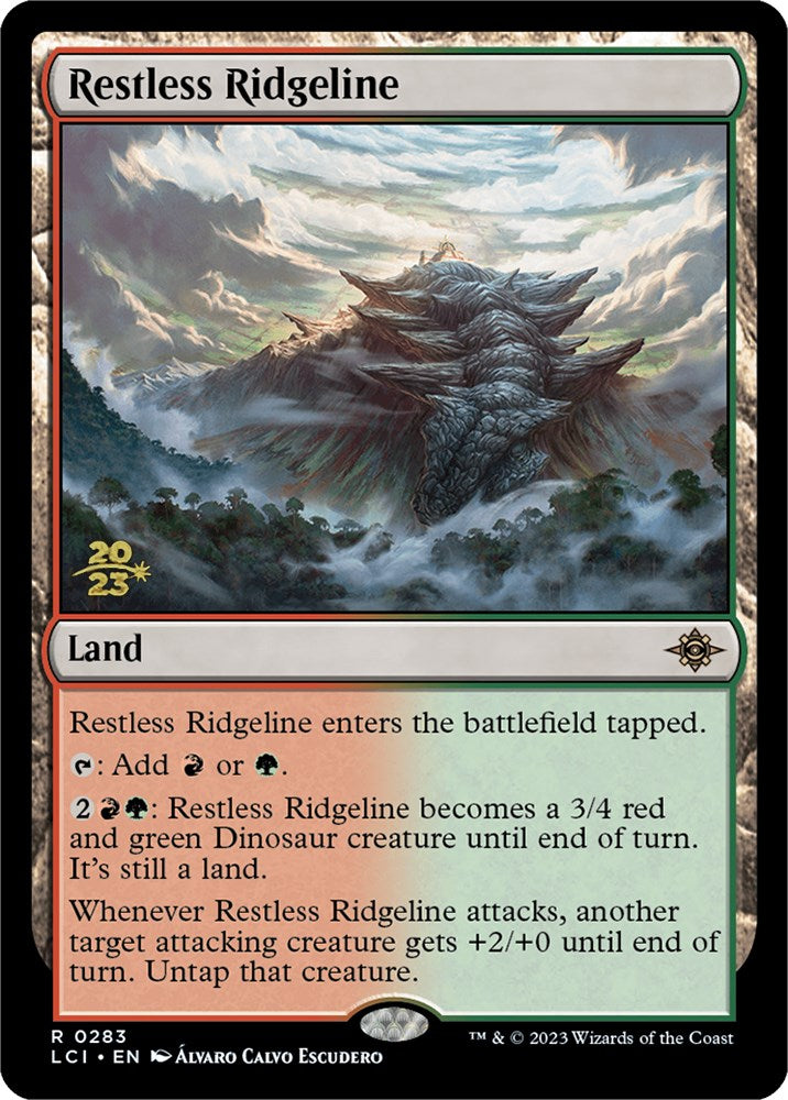 Restless Ridgeline [The Lost Caverns of Ixalan Prerelease Cards] | Sanctuary Gaming