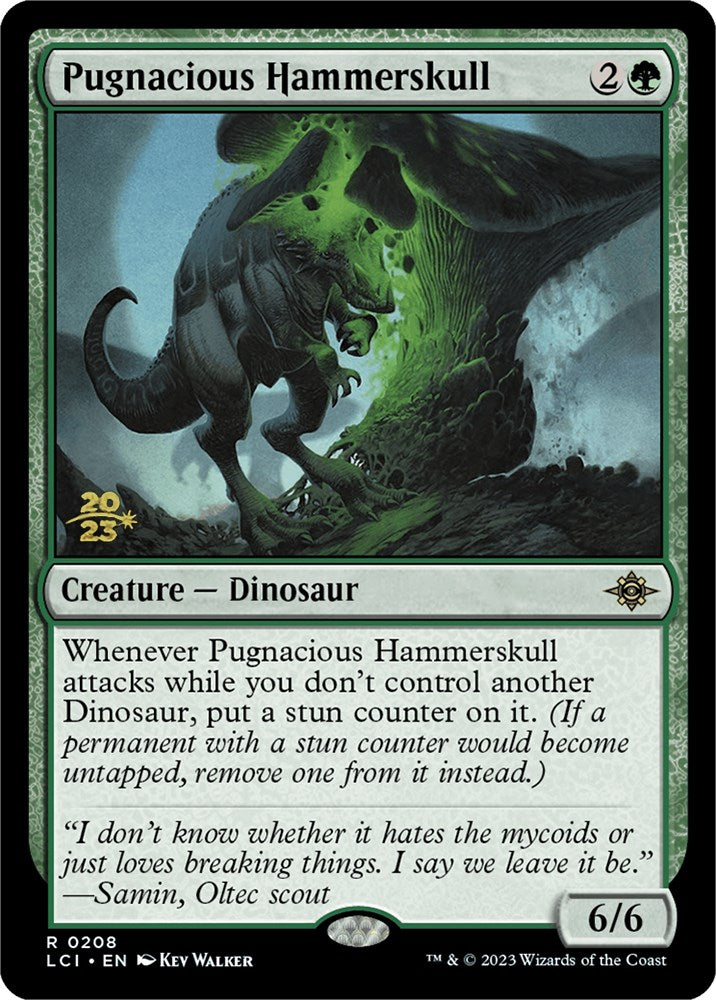 Pugnacious Hammerskull [The Lost Caverns of Ixalan Prerelease Cards] | Sanctuary Gaming