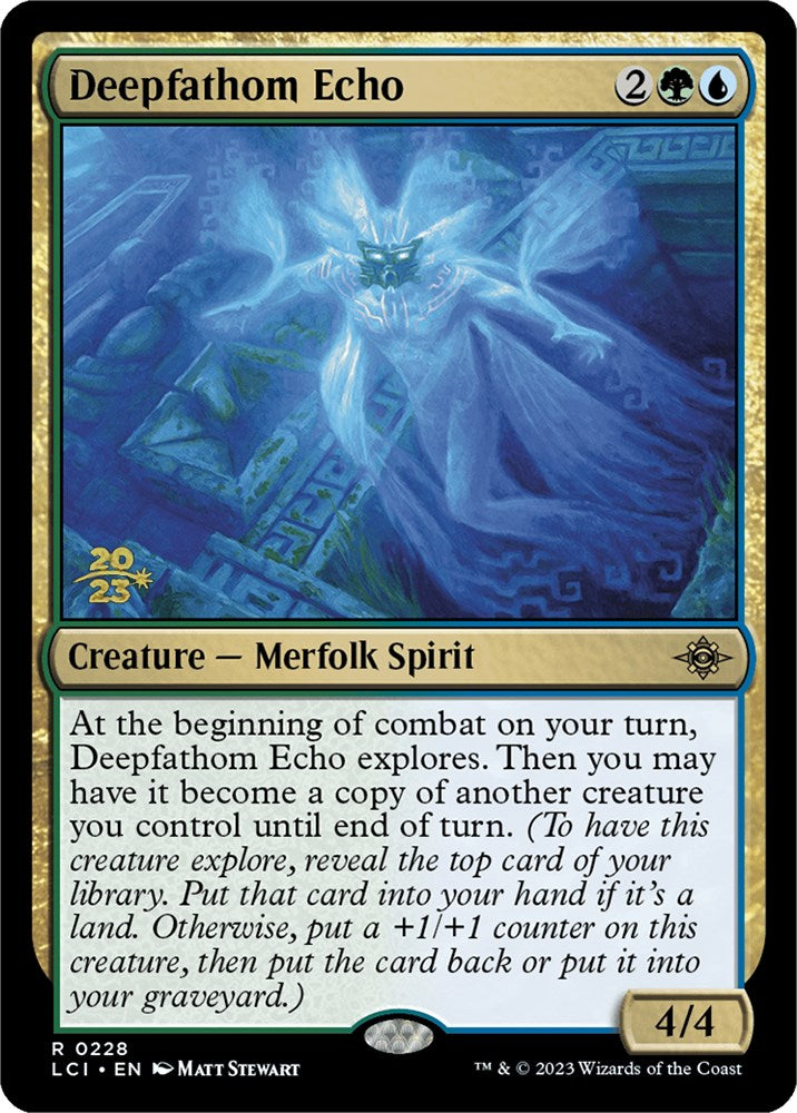 Deepfathom Echo [The Lost Caverns of Ixalan Prerelease Cards] | Sanctuary Gaming