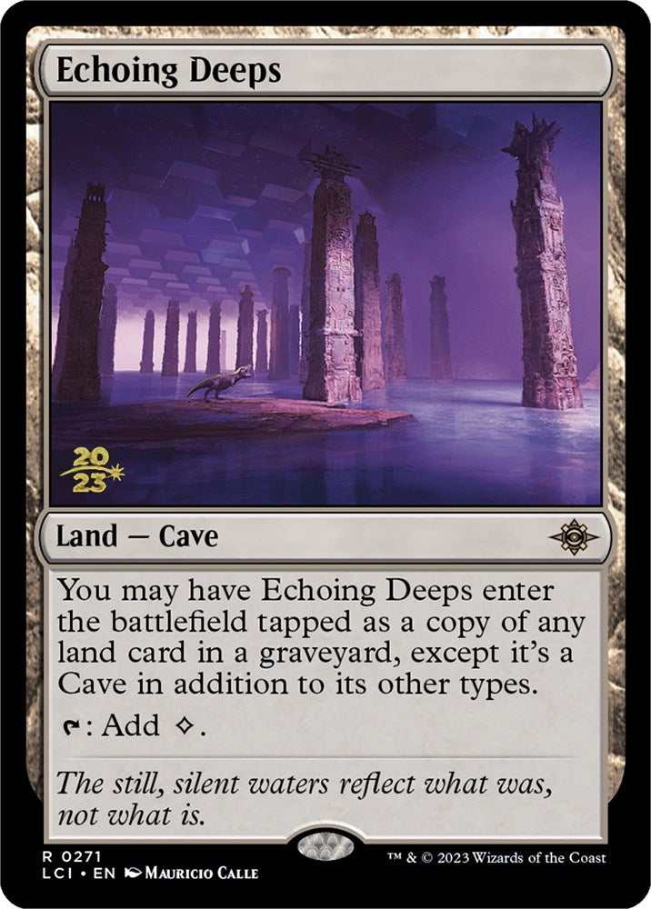 Echoing Deeps [The Lost Caverns of Ixalan Prerelease Cards] | Sanctuary Gaming