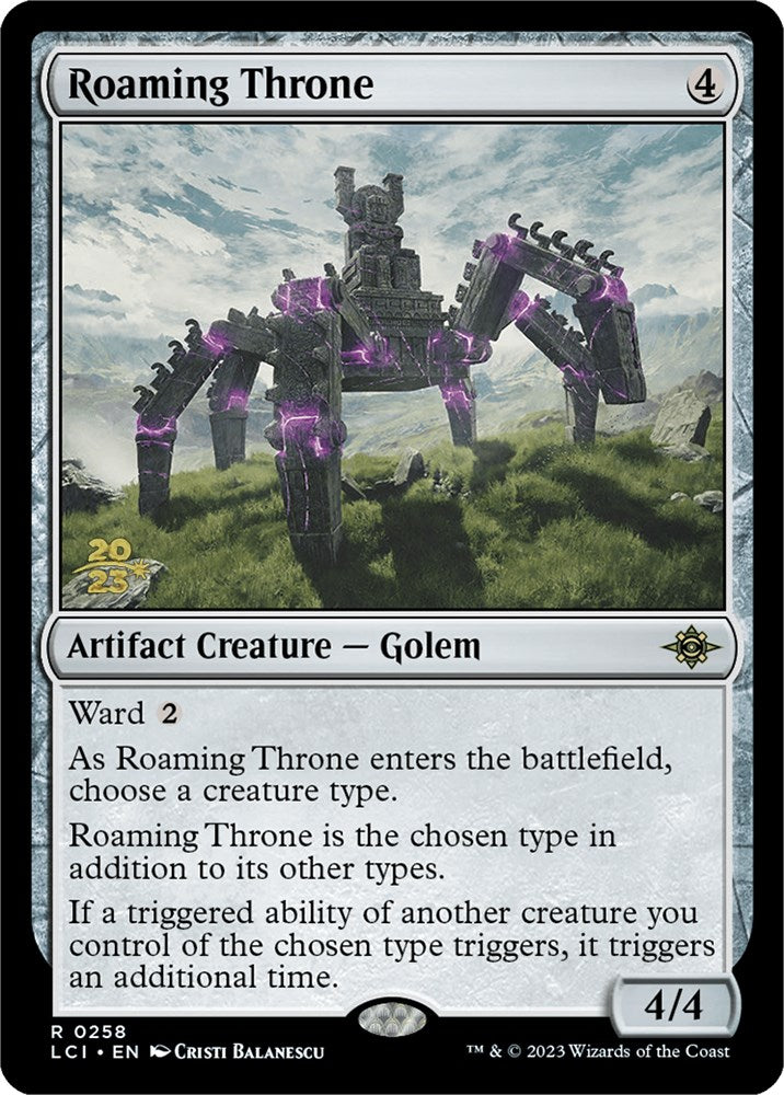 Roaming Throne [The Lost Caverns of Ixalan Prerelease Cards] | Sanctuary Gaming