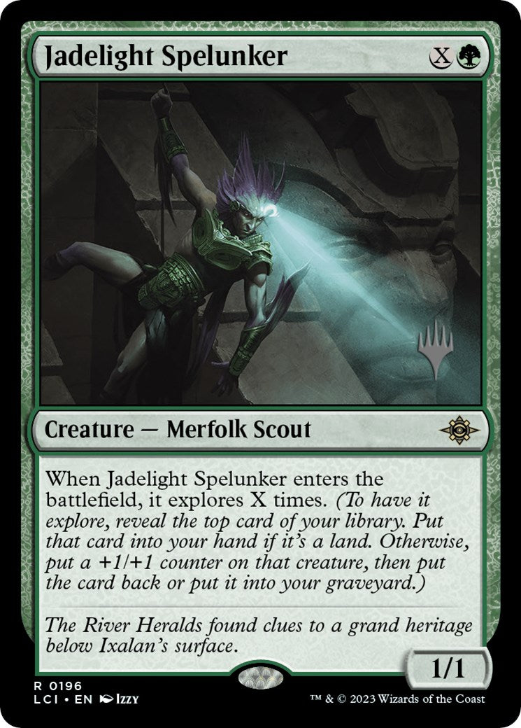 Jadelight Spelunker (Promo Pack) [The Lost Caverns of Ixalan Promos] | Sanctuary Gaming