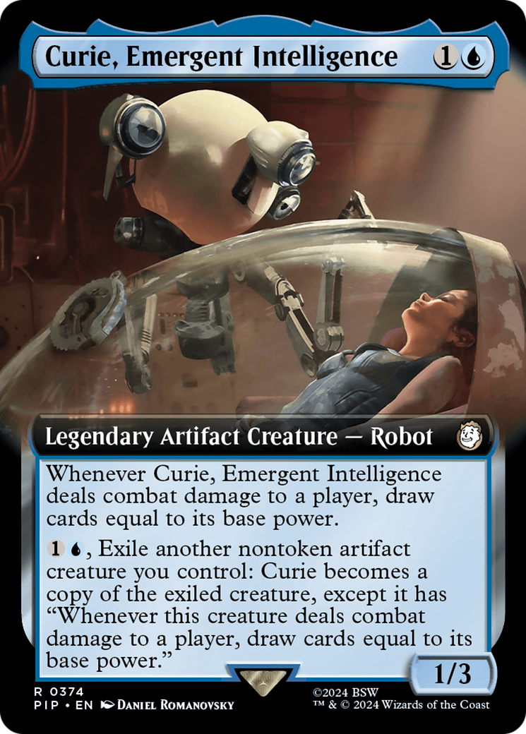 Curie, Emergent Intelligence (Extended Art) [Fallout] | Sanctuary Gaming