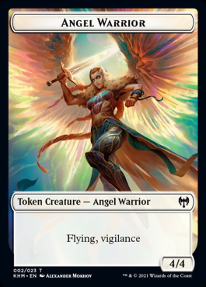 Angel Warrior Token [Kaldheim] | Sanctuary Gaming