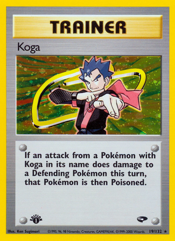 Koga (19/132) [Gym Challenge 1st Edition] | Sanctuary Gaming