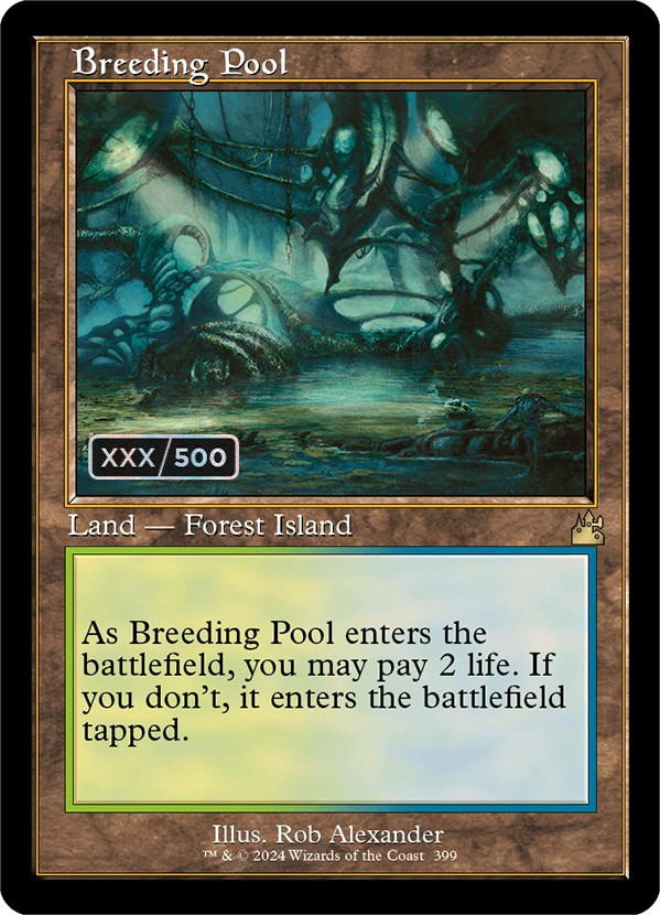 Breeding Pool (Retro) (Serialized) [Ravnica Remastered] | Sanctuary Gaming