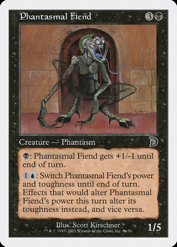 Phantasmal Fiend (Standing) [Deckmasters] | Sanctuary Gaming