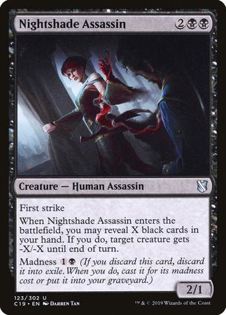 Nightshade Assassin [Commander 2019] | Sanctuary Gaming