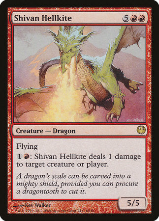 Shivan Hellkite [Duel Decks: Knights vs. Dragons] | Sanctuary Gaming