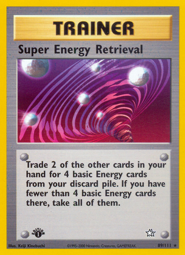 Super Energy Retrieval (89/111) [Neo Genesis 1st Edition] | Sanctuary Gaming