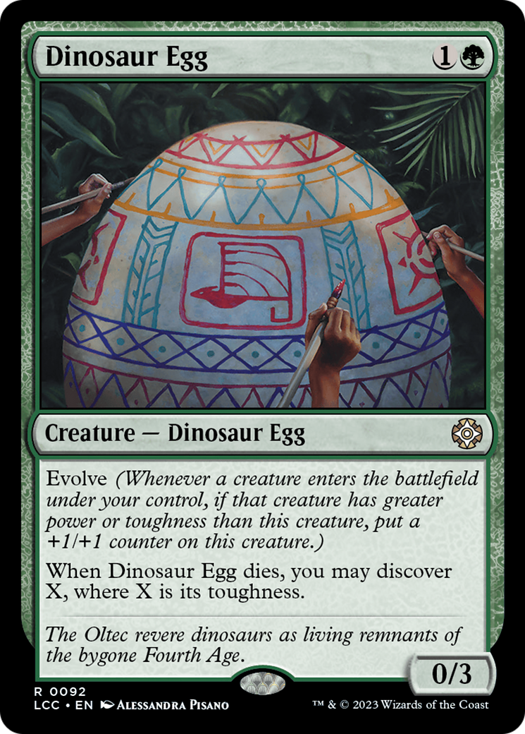 Dinosaur Egg [The Lost Caverns of Ixalan Commander] | Sanctuary Gaming