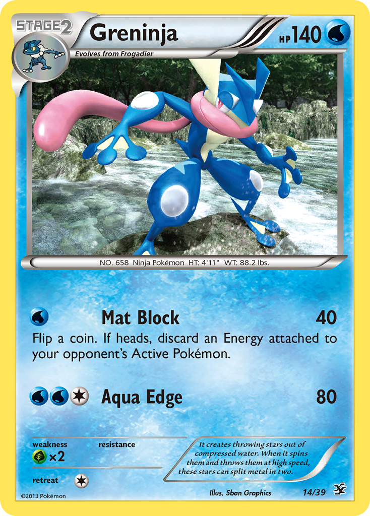 Greninja (14/39) [XY: Kalos Starter Set] | Sanctuary Gaming