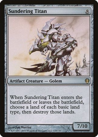 Sundering Titan [Archenemy] | Sanctuary Gaming