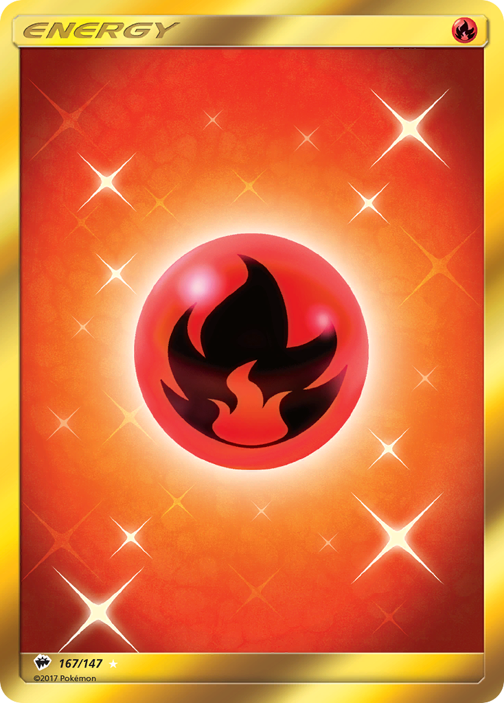 Fire Energy (167/147) [Sun & Moon: Burning Shadows] | Sanctuary Gaming