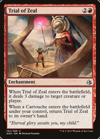Trial of Zeal [Amonkhet] | Sanctuary Gaming