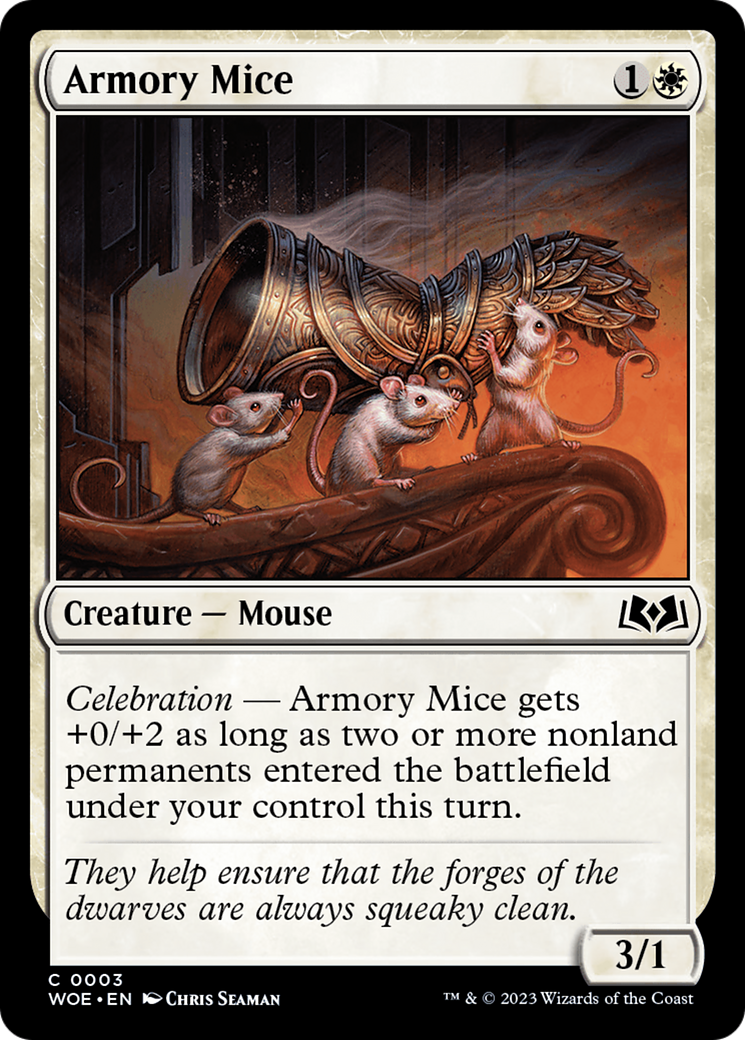 Armory Mice [Wilds of Eldraine] | Sanctuary Gaming