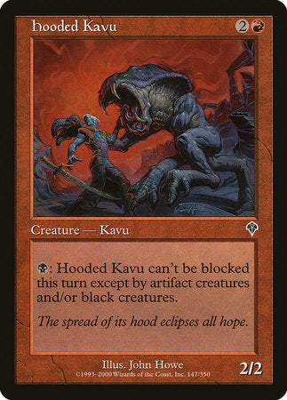 Hooded Kavu [Invasion] | Sanctuary Gaming