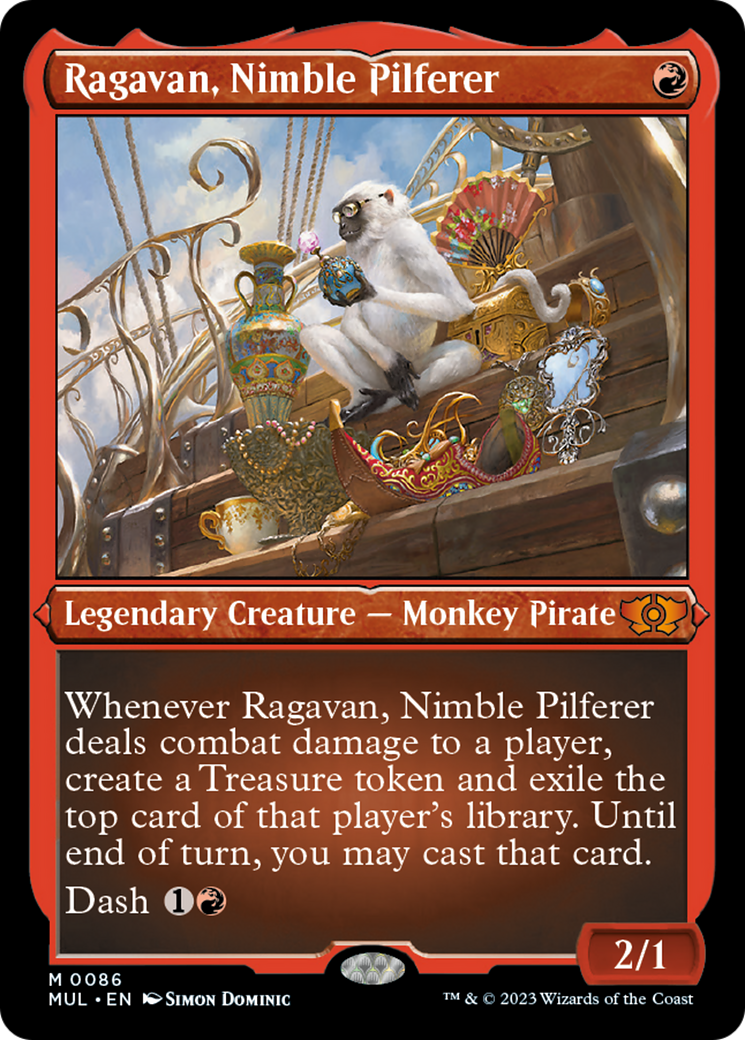 Ragavan, Nimble Pilferer (Foil Etched) [Multiverse Legends] | Sanctuary Gaming